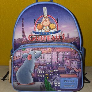 Loungefly Ratatouille Remy at Gusteau's Mini Backpack